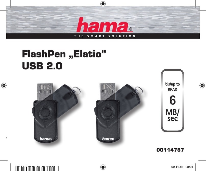 Hama Highspeed FlashPen Floater USB 2.0 User manual Hama Highspeed FlashPen Floater USB 2.0 User manual