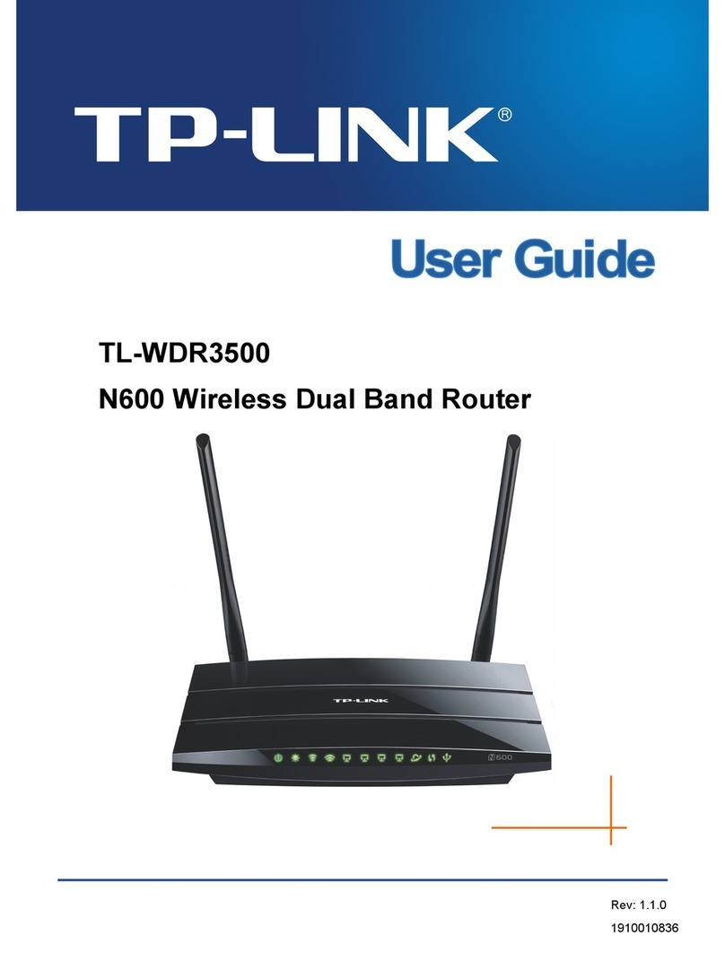 TP-Link TL-WDR3500 User manual