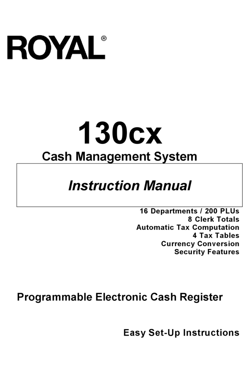 Royal 130cx instruction manual