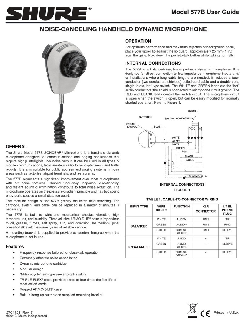 Shure 577B user guide