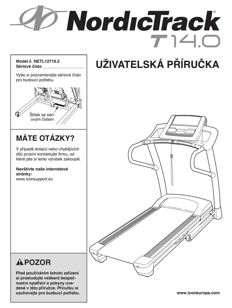 NordicTrack T 14.0 Treadmill Manual