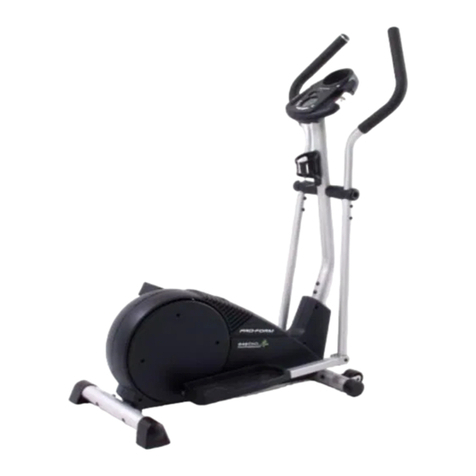Pro-Form 545 Ekg Elliptical User manual