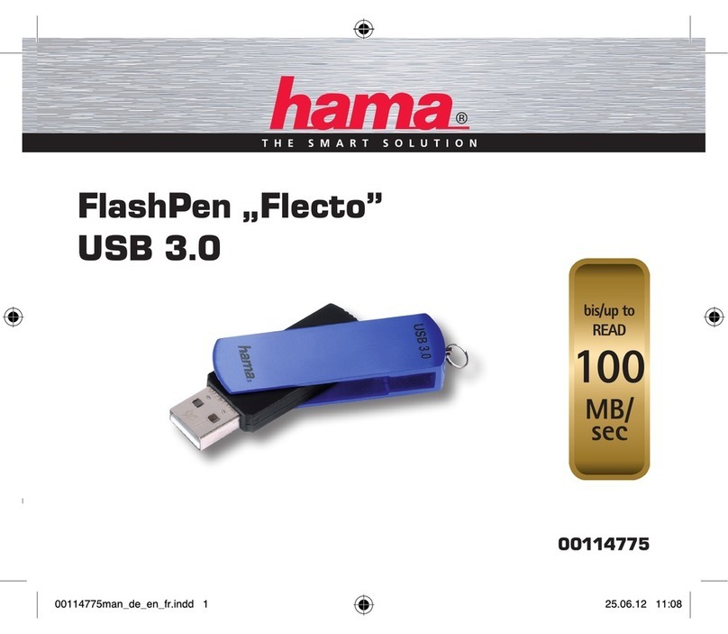 Hama Flecto FlashPen USB 3.0 User manual Hama Flecto FlashPen USB 3.0 User manual
