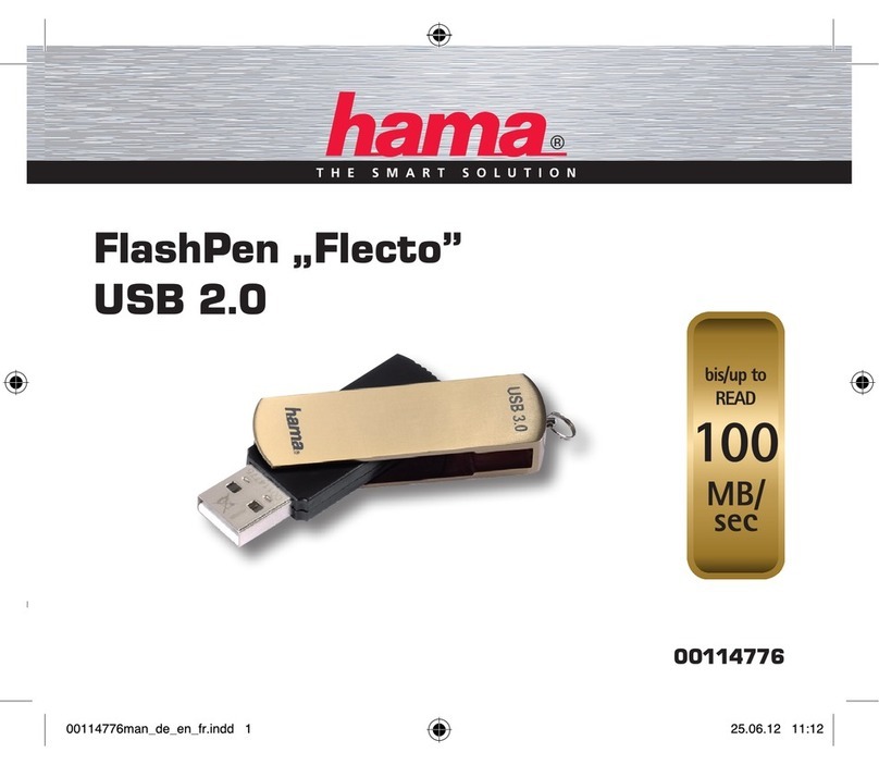 Hama Highspeed FlashPen Floater USB 2.0 User manual