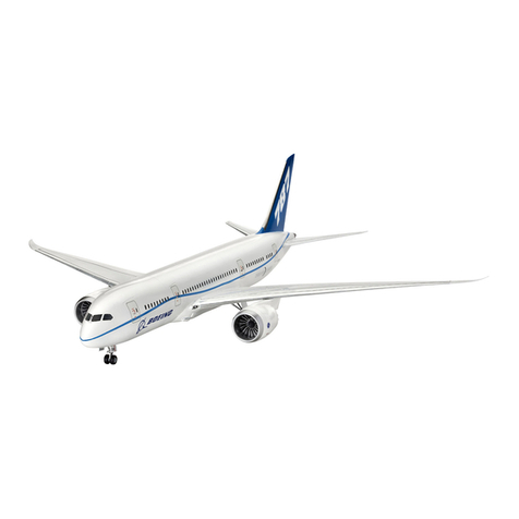REVELL Boeing 787-8 Dreamliner Assembly instructions
