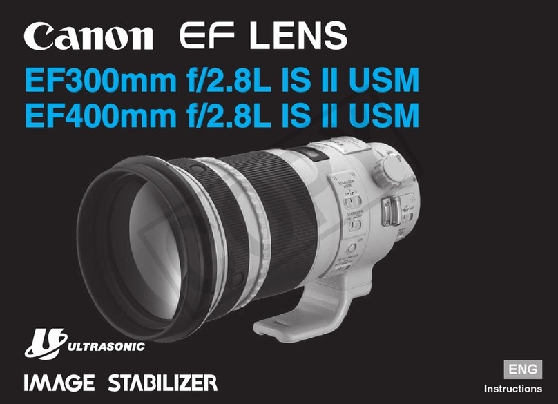 Canon EF300mm f/2.8L IS II USM instructions