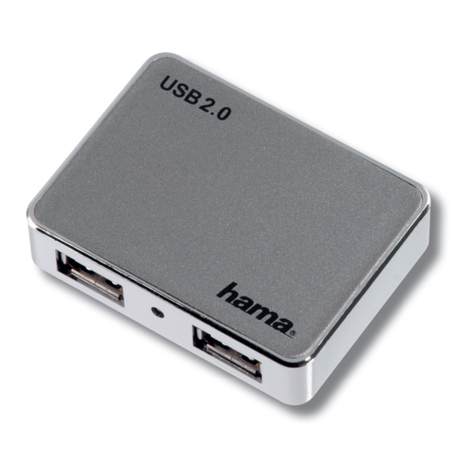 Hama USB 2.0 / Fire Wire Combo User manual