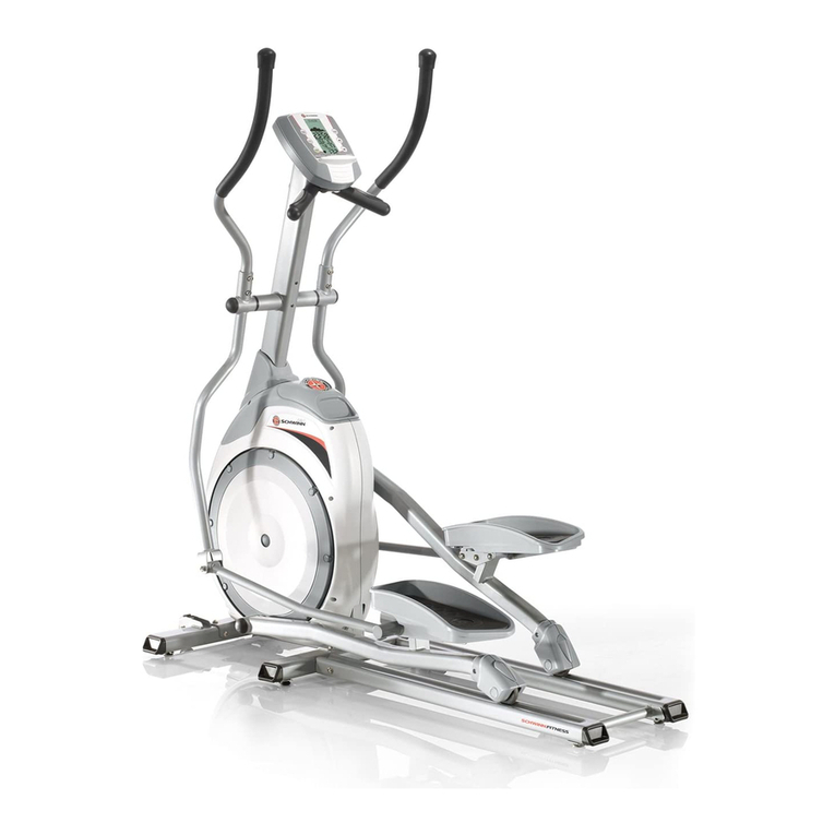 Schwinn 420 Elliptical 2012 model Assembly manual