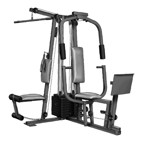 Weider 8630 Training User manual