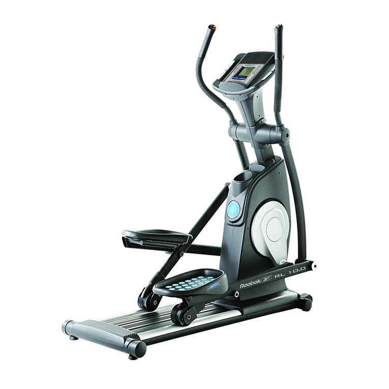 Reebok Rl 10.0 Elliptical user manual