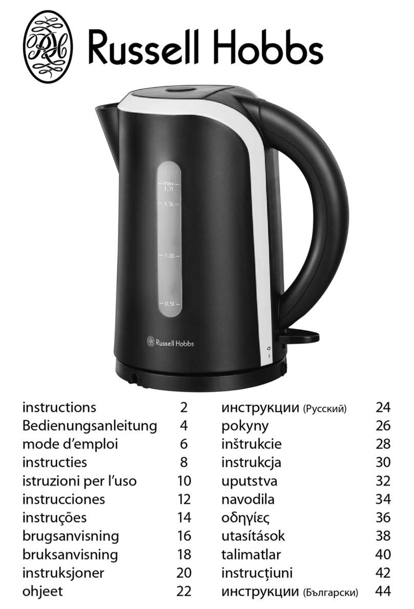 Russell Hobbs 18534-70 User manual