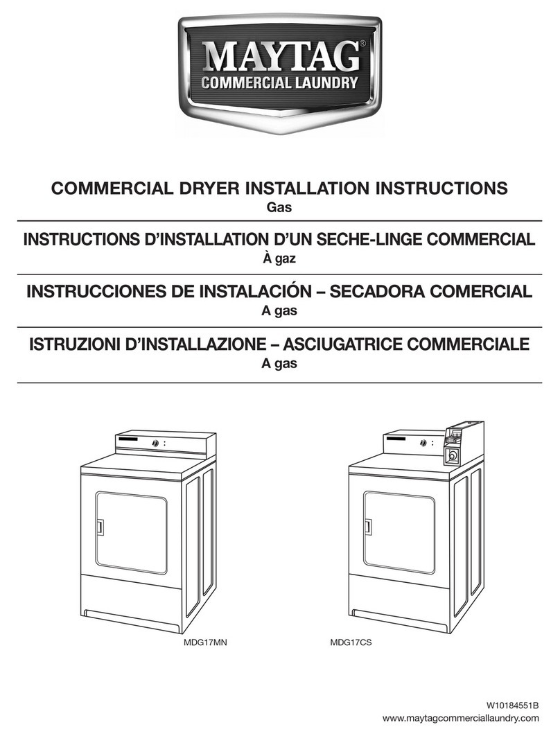 Maytag MDG17MN installation instructions