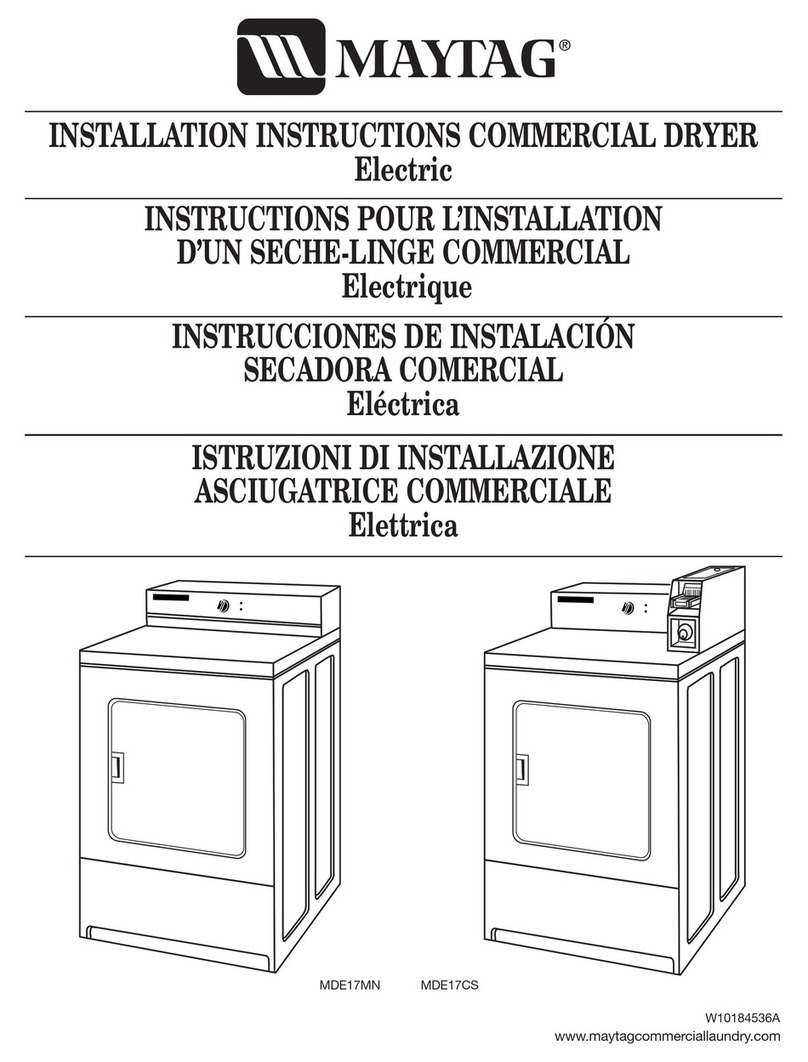 Maytag MDE17MN User manual