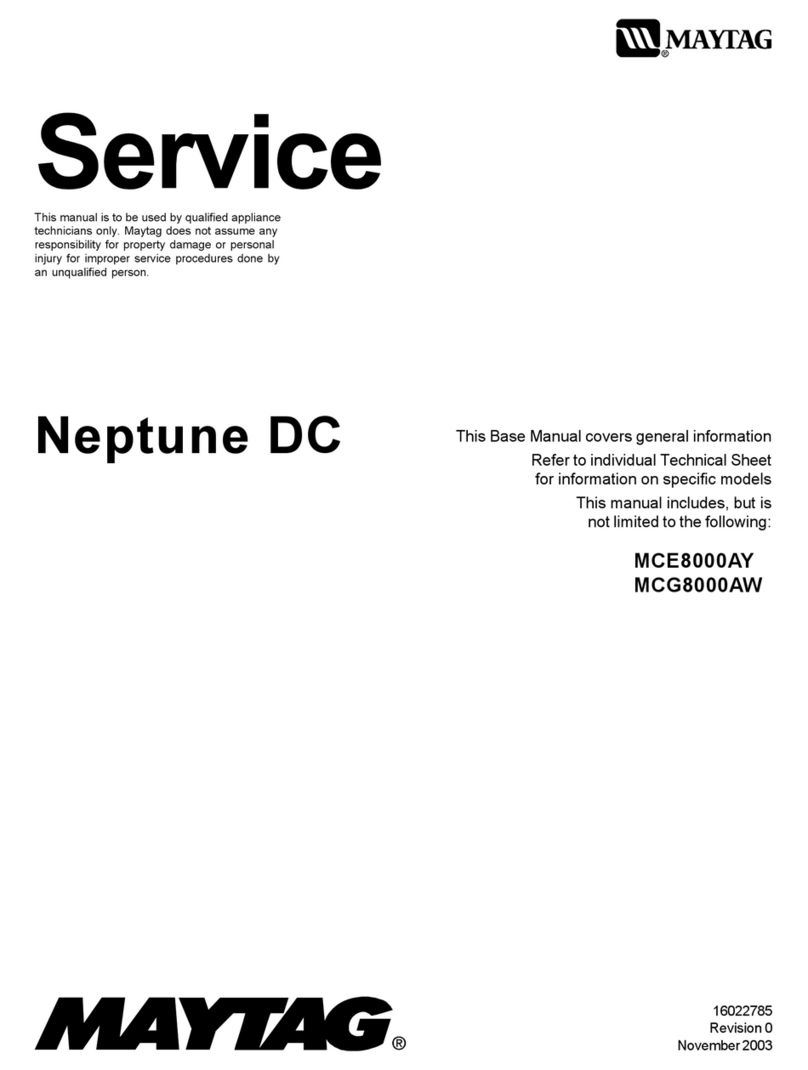 Maytag MCE8000AY Service