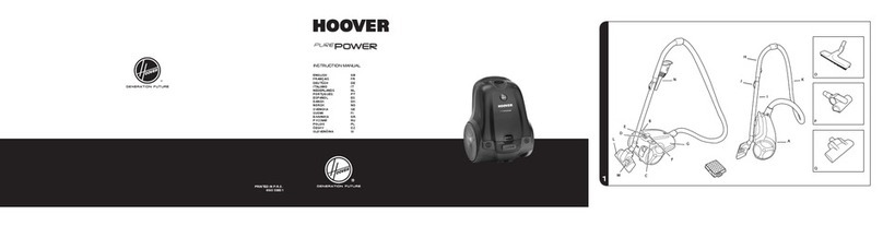 Hoover PURE POWER instruction manual