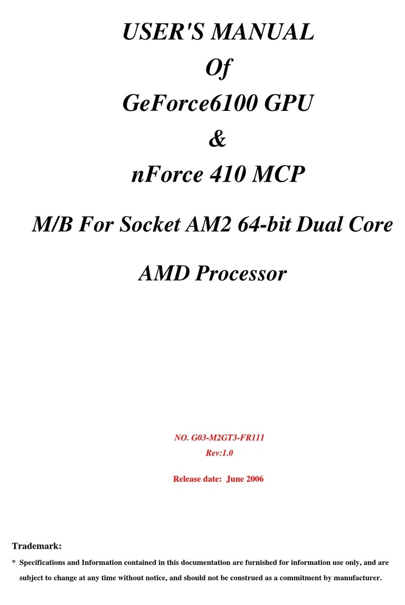 Mach Motherboard User manual