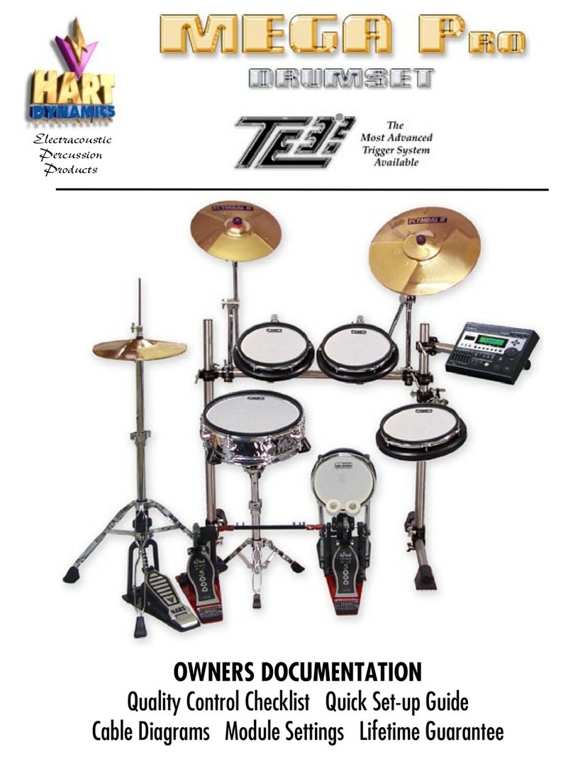 Hart Dynamics MEGAPRO TE3.2 owner's manual