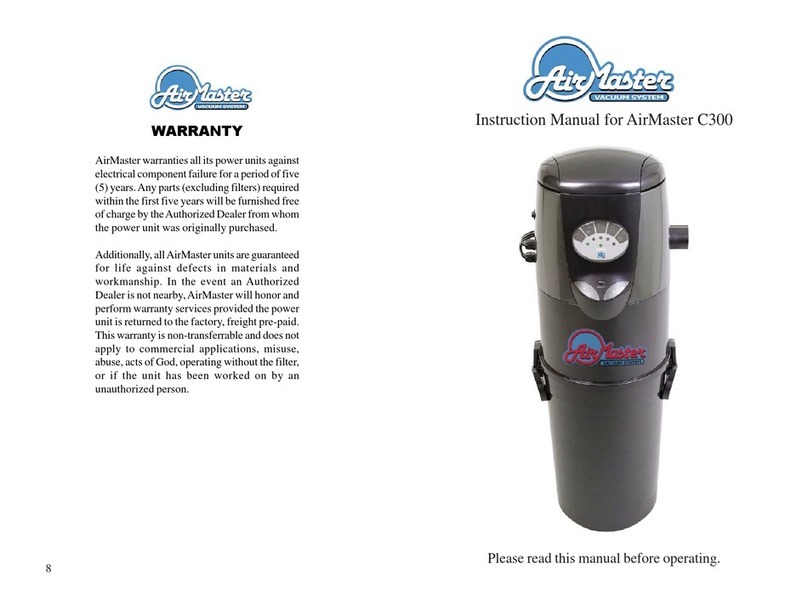 airmaster C300 instruction manual