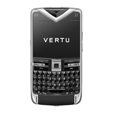 Vertu Constellation Quest RM-582V User manual