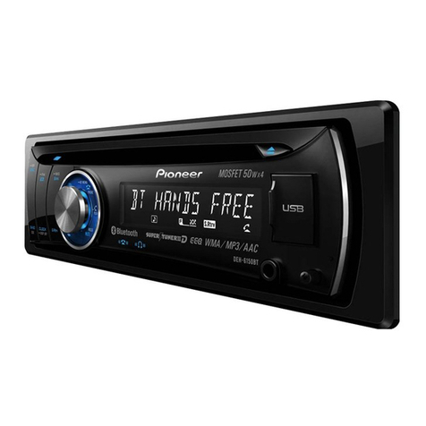 Pioneer DEH-6150BT User manual