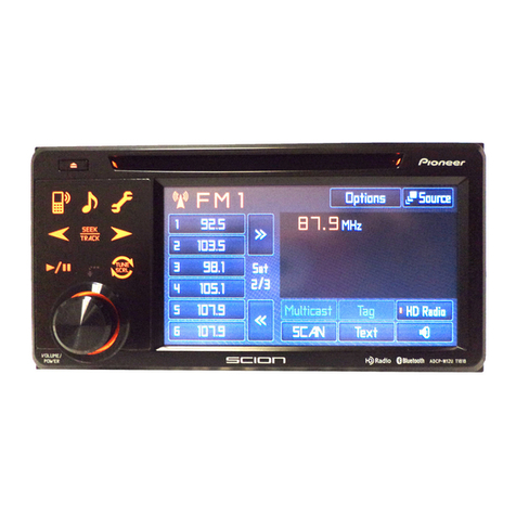 Pioneer TOYOTA PT546-00121 User manual