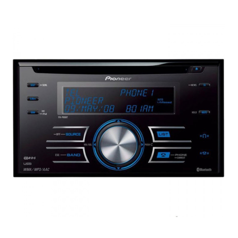 Pioneer FH-P6050UB Operation manual
