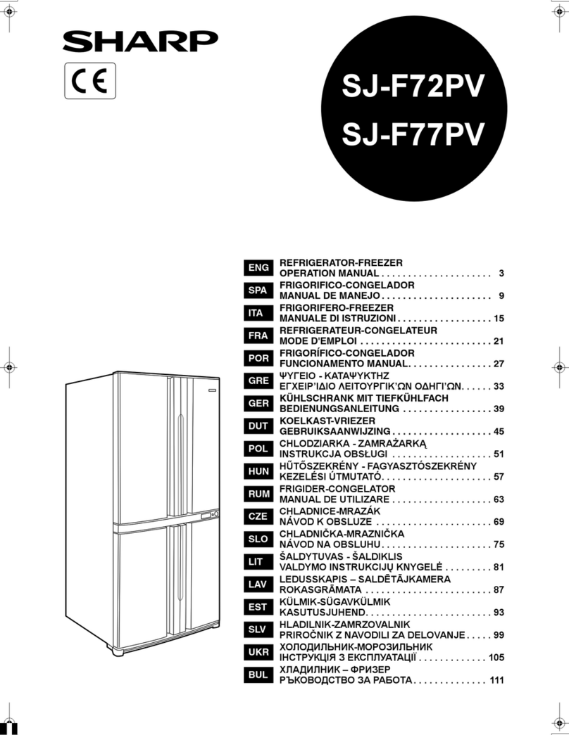 Sharp SJ-F72PV User manual