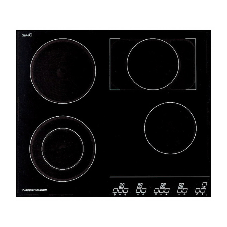 Kuppersbusch EKE 6542.0F Instructions for use and installation instructions
