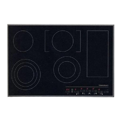 Kuppersbusch EKE 606.4 Quick setup guide