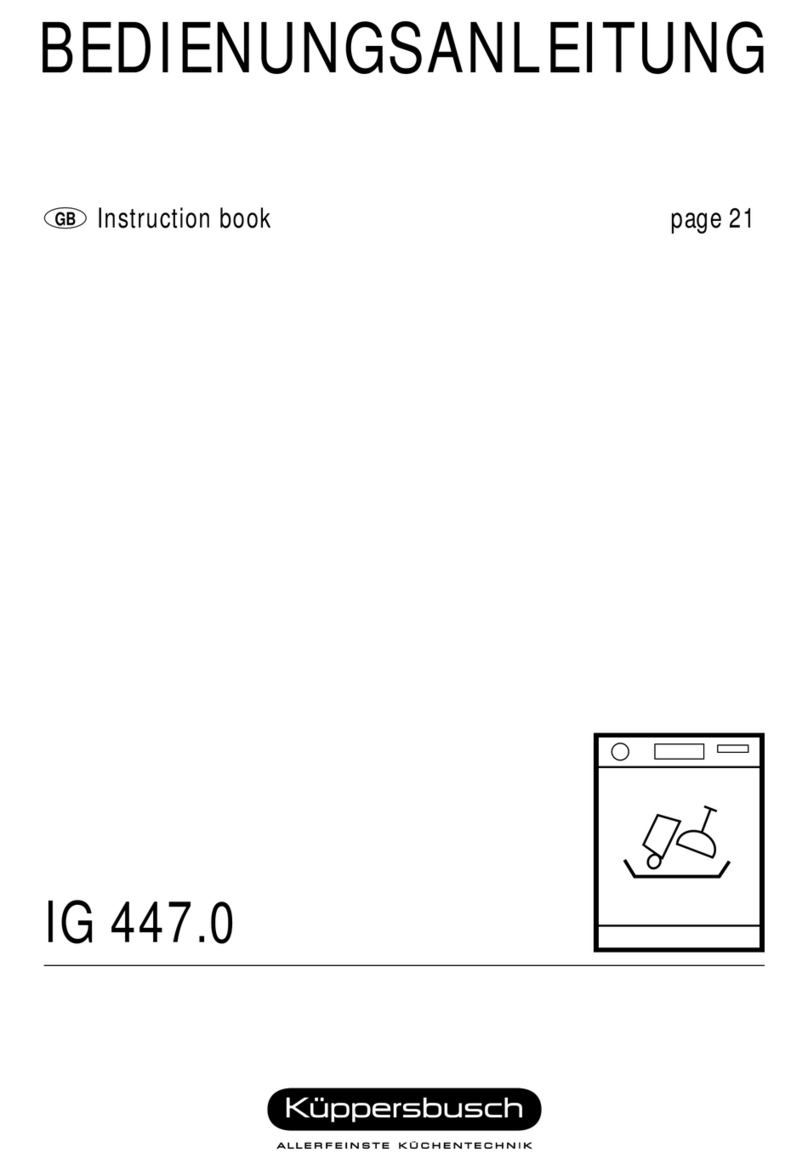 Kuppersbusch IG 447.0 Instruction book