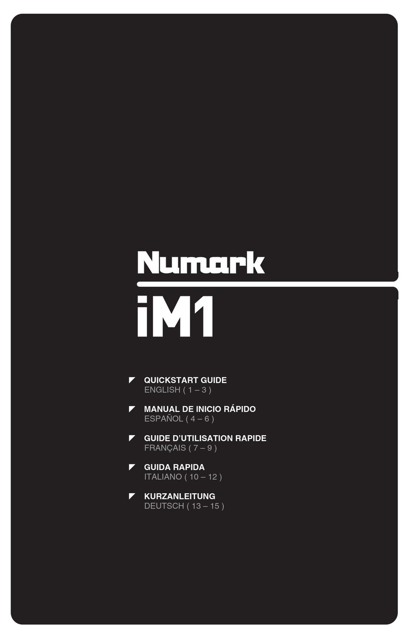 Numark iM1 User manual
