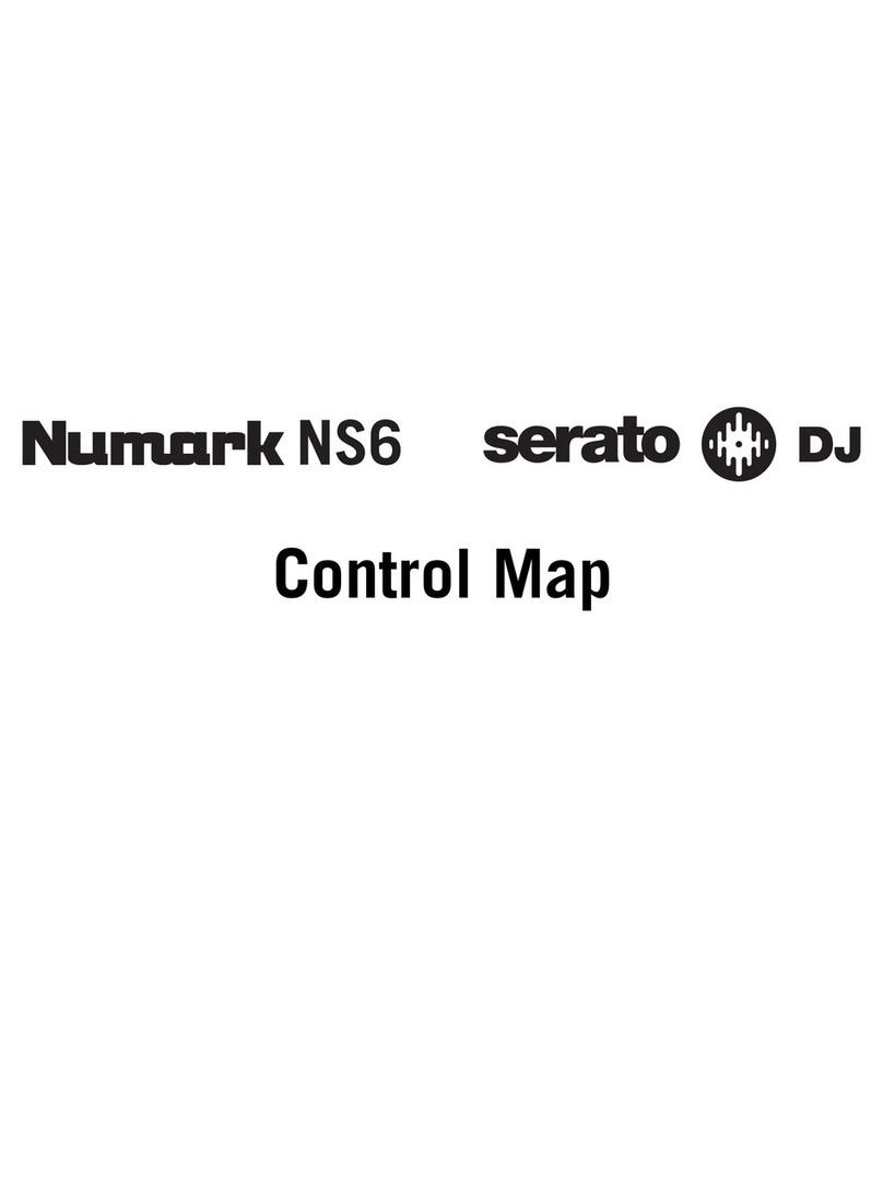 Numark NS6 Use and maintenance manual