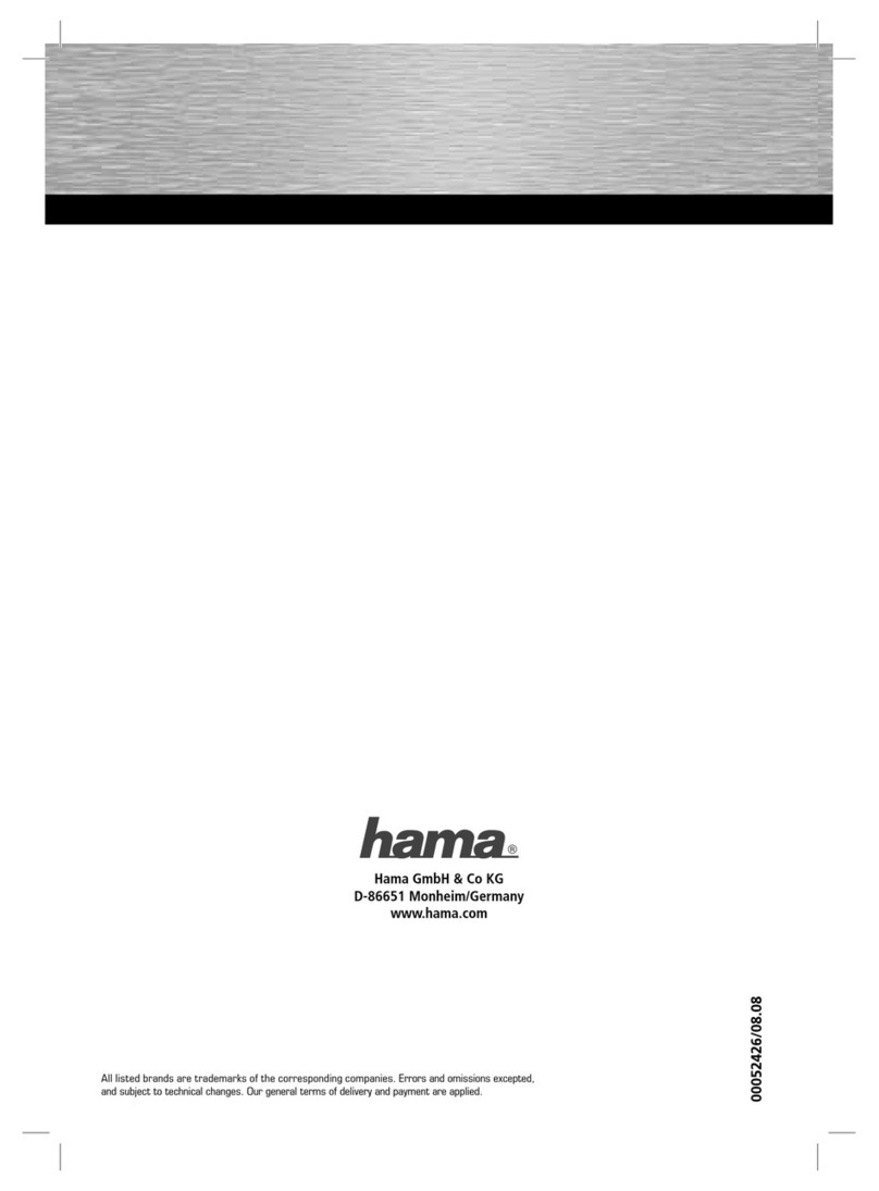 Hama M2060 Operating	 instruction