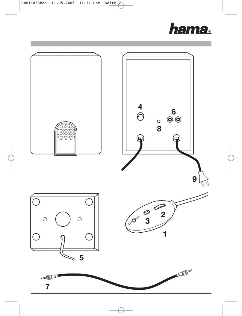 Hama 11063 User manual
