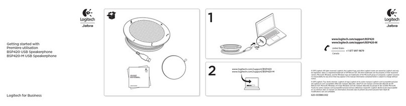 Logitech BSP420 User manual