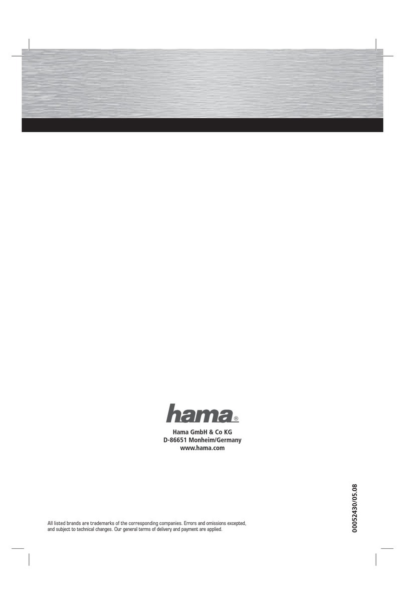 Hama LR2 Operating	 instruction
