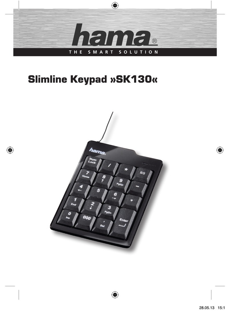 Hama SK130 Operating	 instruction