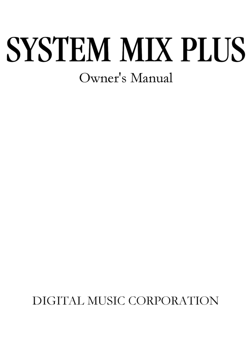 Voodoo Lab SYSTEM MIX PLUS owner's manual