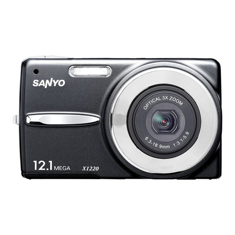 Sanyo VPC-X1250 User manual