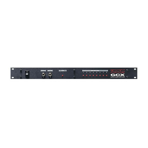 Voodoo Lab GCX owner's manual