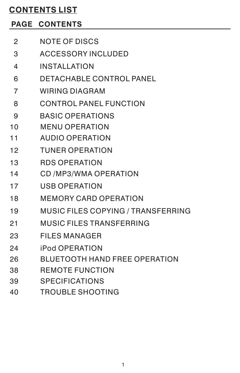 Boss Audio Systems RDS738BI user manual