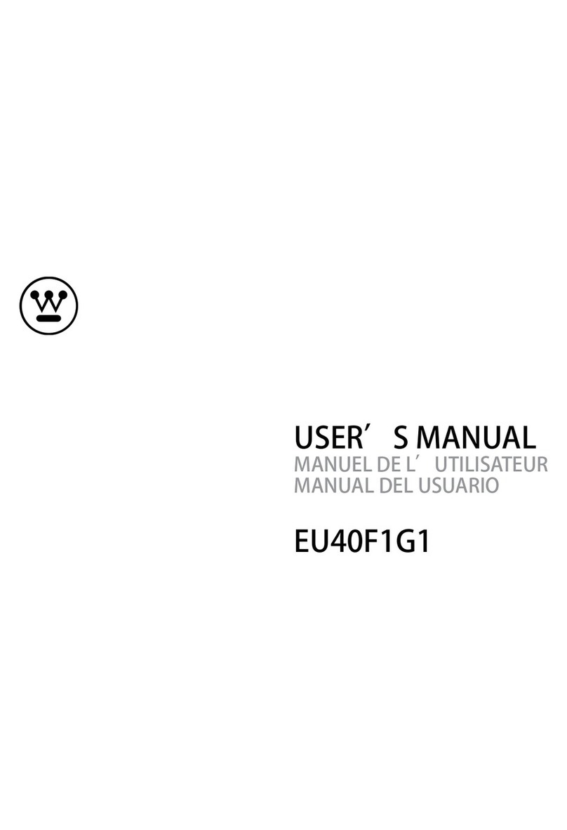 Westinghouse EU40F1G1 user manual