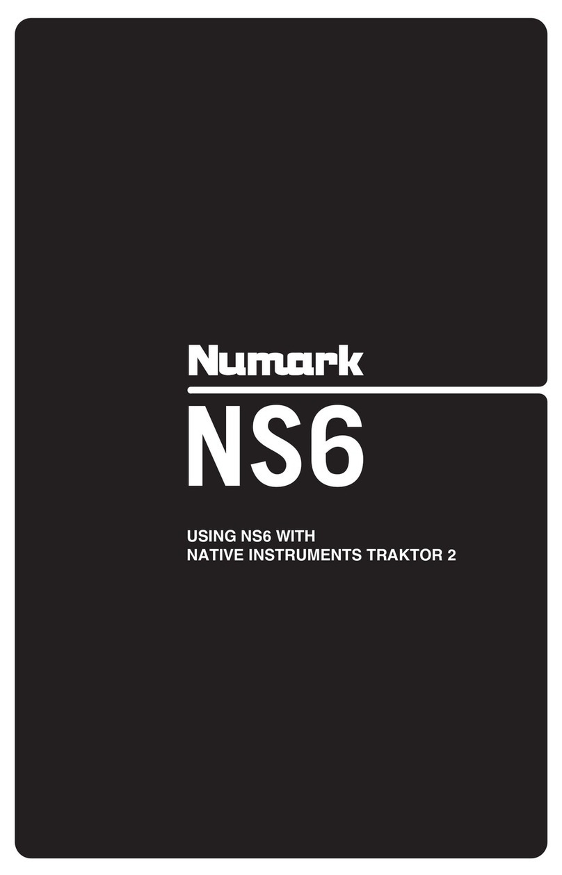 Numark NS6 User manual
