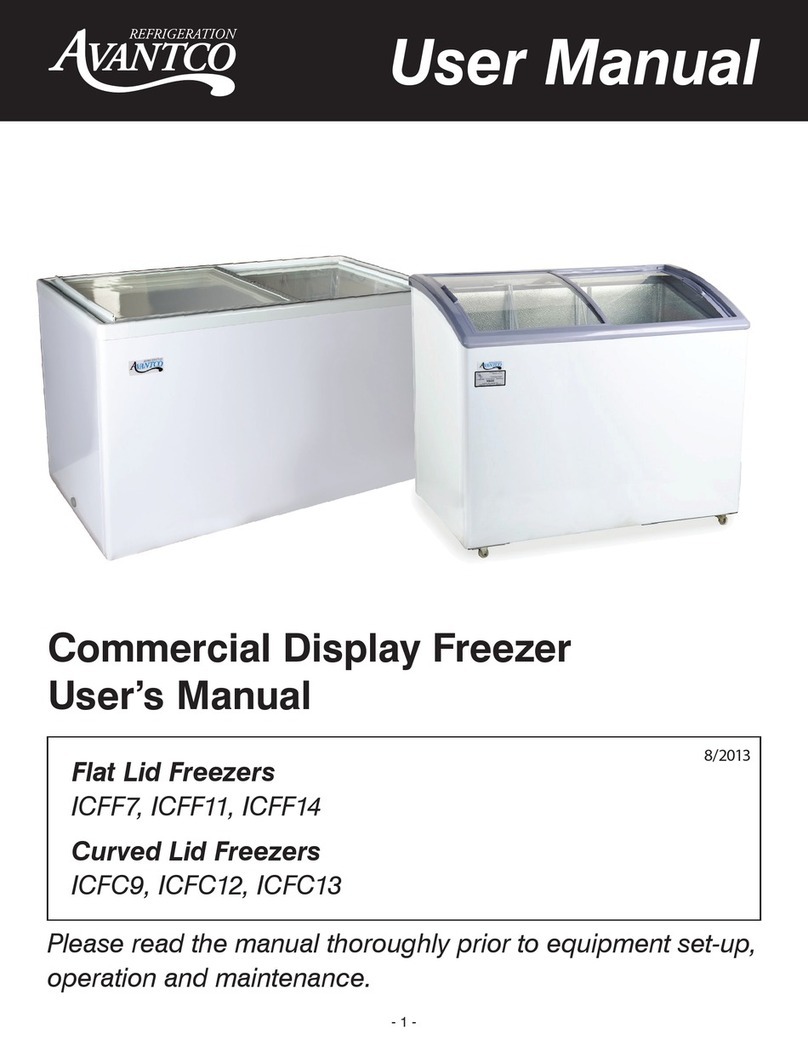 Avantco ICFF7 user manual