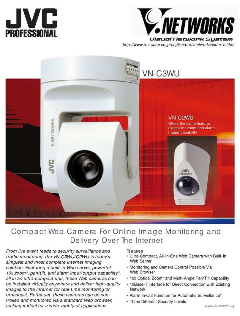 JVC VN-C3WU - Digital Web Color Camera User manual