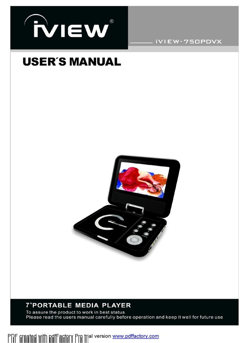 I-View 750PDVX user manual