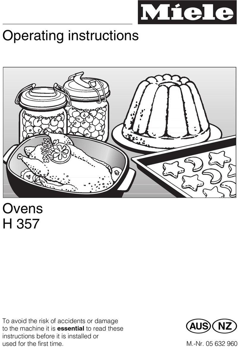 Miele H 357 User manual