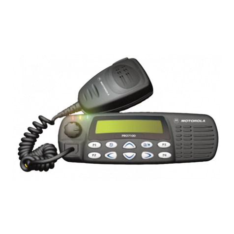 Motorola pro7100 User manual