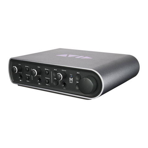 Avid Technology Mbox User manual Avid Technology Mbox User manual