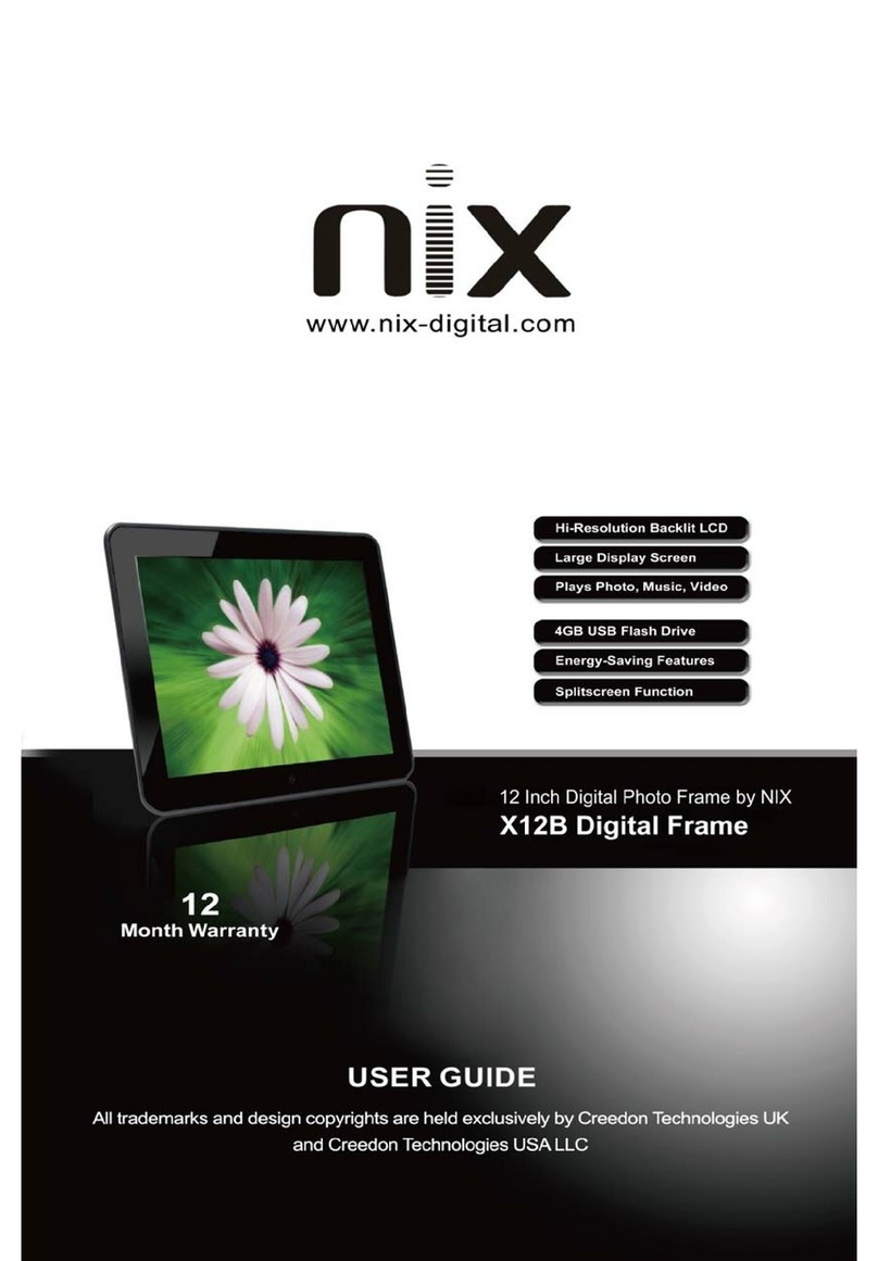 NIX X12B User manual